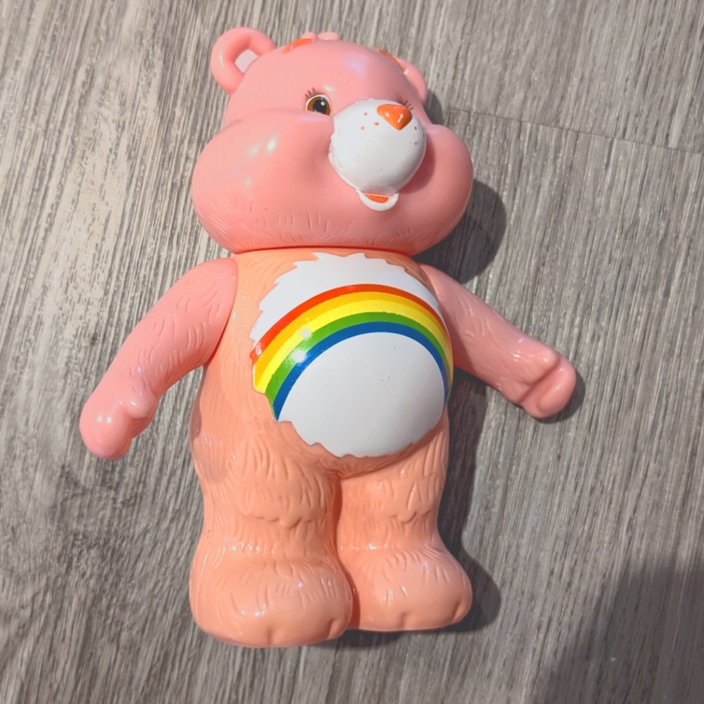 Vintage Care Bear Bubble Bath Container